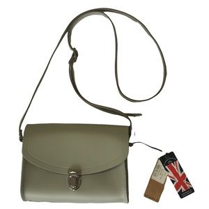 The Cambridge Satchel company push lock leather crossbody purse new with tags